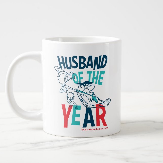 The Flintstones | Husband of the Year Large Coffee Mug (Left)