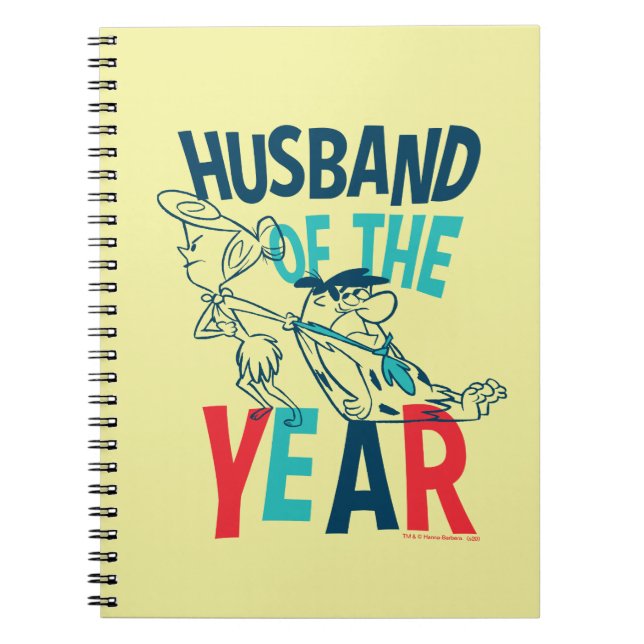 The Flintstones | Husband of the Year Notebook (Front)