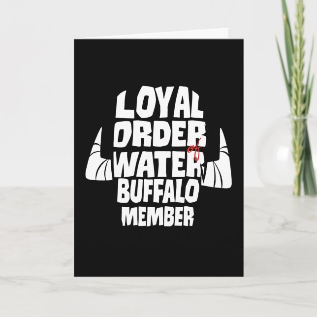 The Flintstones | Loyal Order Water Buffalo Member Card (Front)