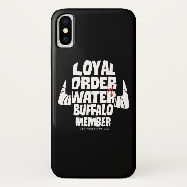 The Flintstones | Loyal Order Water Buffalo Member Case-Mate iPhone Case (Back)