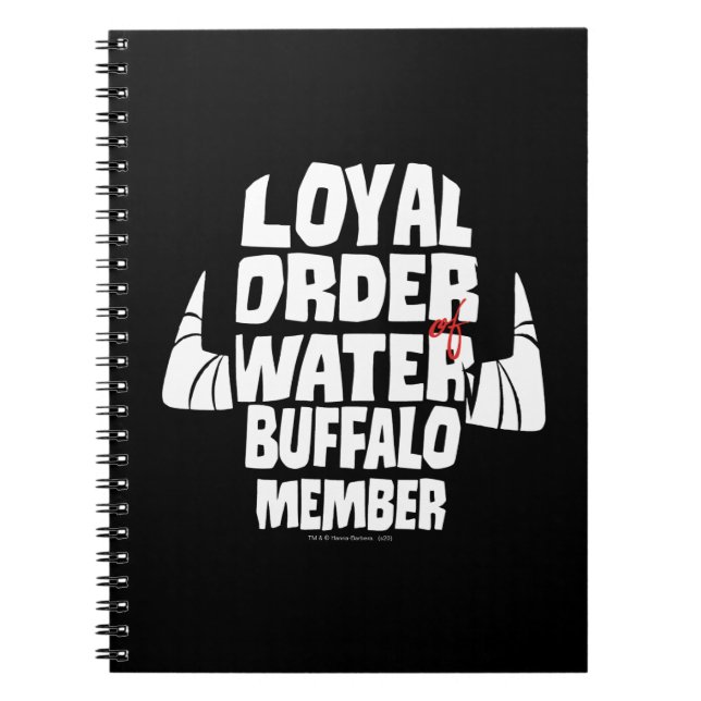 The Flintstones | Loyal Order Water Buffalo Member Notebook (Front)