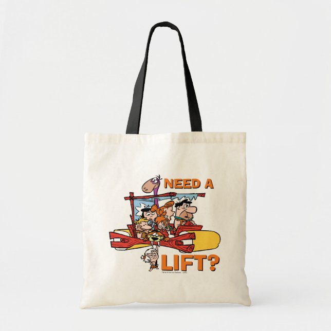 The Flintstones | Need A Lift? Tote Bag (Front)