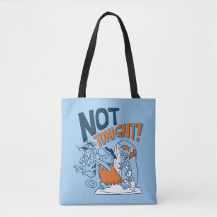 The Flintstones Not Tonight! Tote Bag