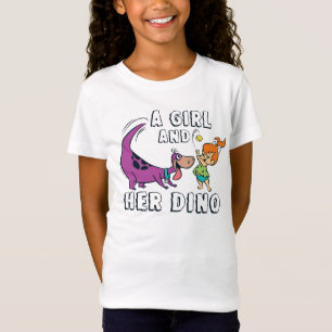 The Flintstones Pebbles & Dino Play Ball T-Shirt