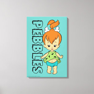 The Flintstones   Pebbles Flintstone Canvas Print