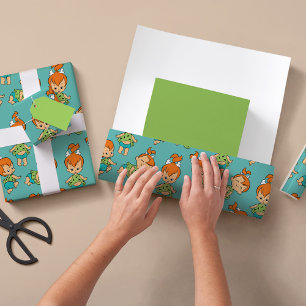 The Flintstones   Pebbles Flintstone Wrapping Paper