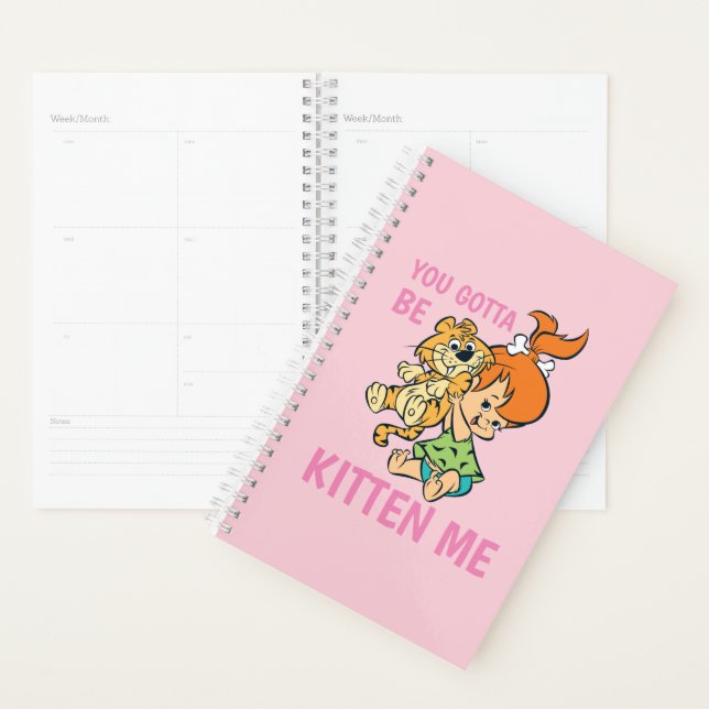 The Flintstones | Pebbles & Her Tiger Planner (Display)