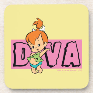 The Flintstones   Pebbles - Little Diva Coaster