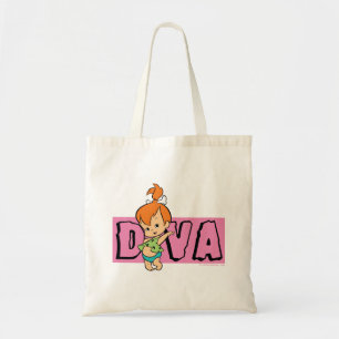 The Flintstones   Pebbles - Little Diva Tote Bag
