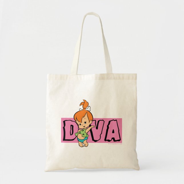 The Flintstones | Pebbles - Little Diva Tote Bag (Front)
