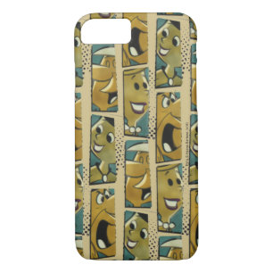 The Flintstones Retro Comic Character Panels iPhone 8/7 Case