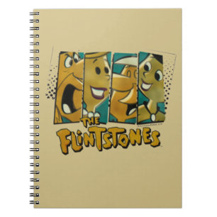The Flintstones   Retro Comic Character Panels Notebook