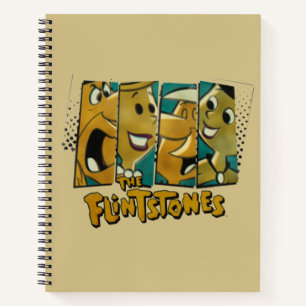 The Flintstones   Retro Comic Character Panels Notebook