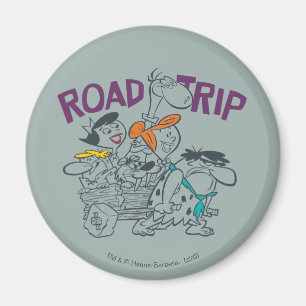 The Flintstones Road Trip Magnet