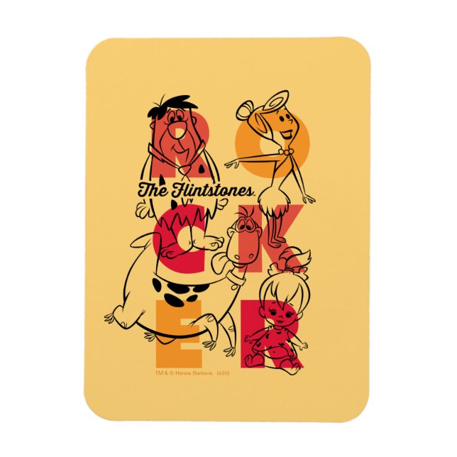 The Flintstones | ROCKER Magnet (Vertical)