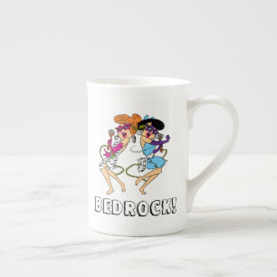 The Flintstones   Wilma & Betty Rock Stars Bone China Mug