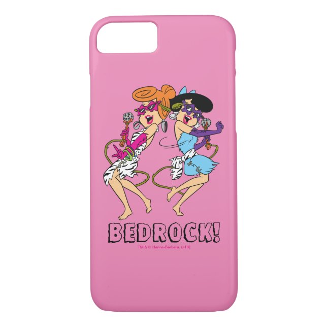 The Flintstones | Wilma & Betty Rock Stars Case-Mate iPhone Case (Back)