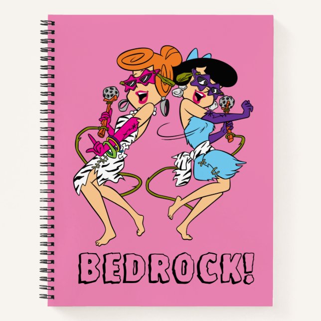 The Flintstones | Wilma & Betty Rock Stars Notebook (Front)