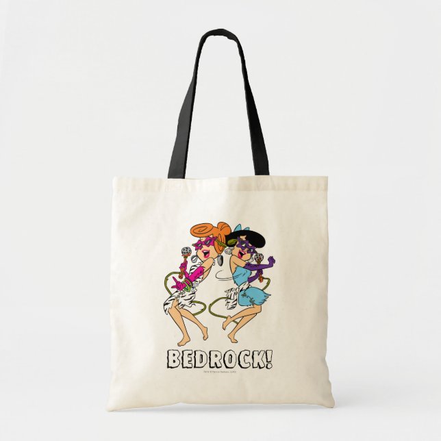 The Flintstones | Wilma & Betty Rock Stars Tote Bag (Front)
