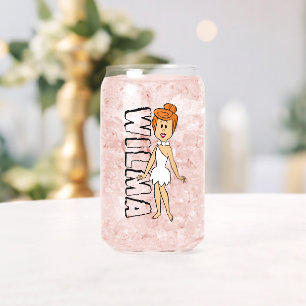 The Flintstones   Wilma Flintstone Can Glass