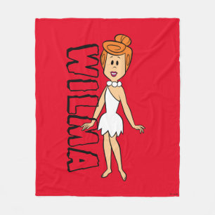 The Flintstones Wilma Flintstone Fleece Blanket