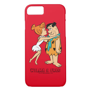 The Flintstones   Wilma Kissing Fred iPhone 8/7 Case