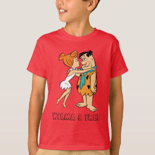 The Flintstones Wilma Kissing Fred T-Shirt