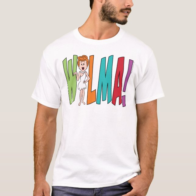 The Flintstones | WILMA! T-Shirt (Front)