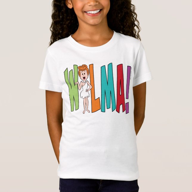 The Flintstones | WILMA! T-Shirt (Front)