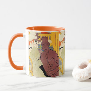 The Flirt (An Englishman) by Toulouse Lautrec Mug
