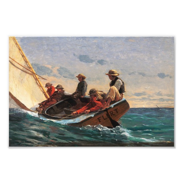 The Flirt Photo Print (Front)