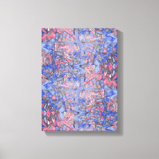 The Floating Garden Contemporary Abstract Piece Canvas Print