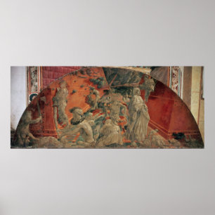 The Flood and the Subsidence of the Waters Poster