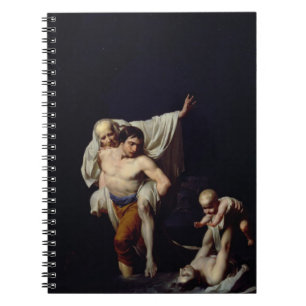The Flood, c.1789 (oil on canvas) Notebook