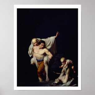 The Flood, c.1789 (oil on canvas) Poster