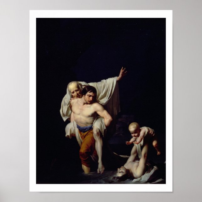 The Flood, c.1789 (oil on canvas) Poster (Front)