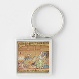 The Flood, from the Atrium, detail of Noah Key Ring