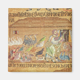 The Flood, from the Atrium, detail of Noah Magnet