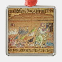 The Flood, from the Atrium, detail of Noah