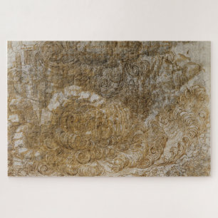 The Flood – Leonardo da Vinci (1515) Jigsaw Puzzle