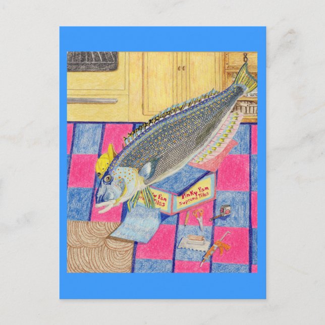 The Floor Tiler Postcard (Front)