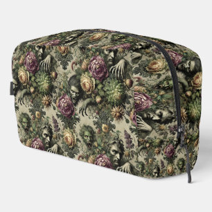 The Florabane Cult – Gothic Floral Design Dopp Kit