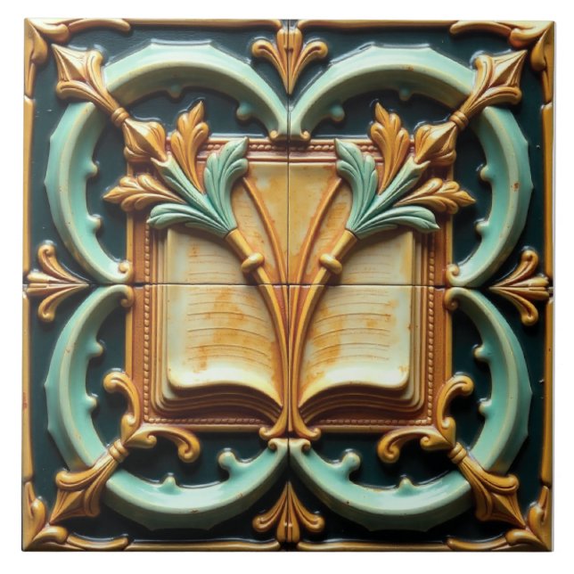 The Floral Codex Tile (Front)