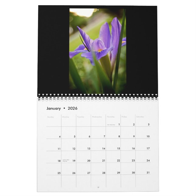 The Floral Collection 2012 Calendar (Jan 2026)