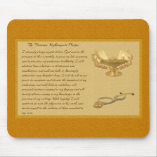 The Florence Nightingale Pledge Mouse Mat