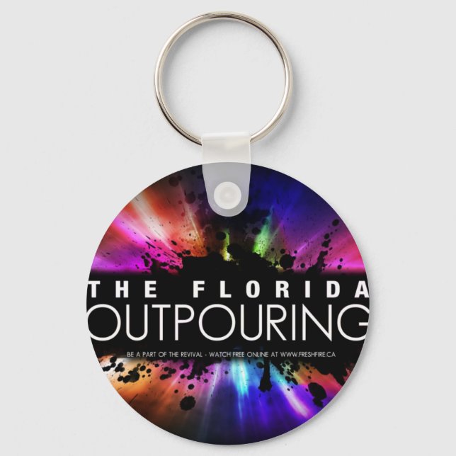 The Florida Outpouring Key Chain (Front)