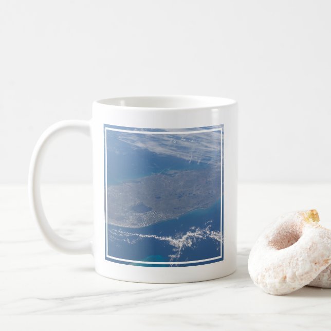 The Florida Peninsula. Coffee Mug (With Donut)
