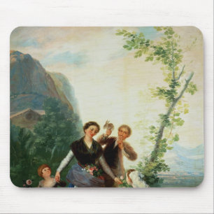 The Florists or Spring, 1786 Mouse Mat