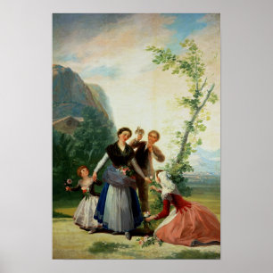 The Florists or Spring, 1786 Poster