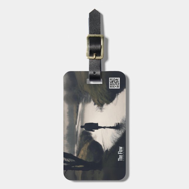 The Flow Luggage Tag (Front Vertical)